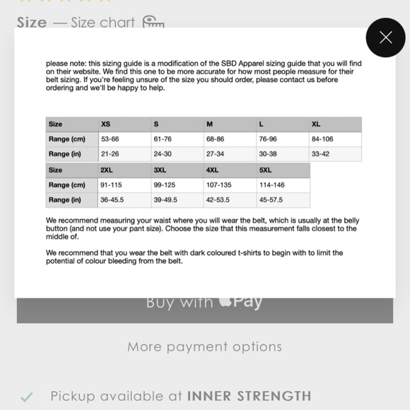 SBD Lifting Belt - Picture 5 of 5